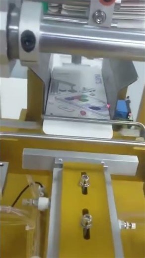 folding a product box using sophisticated tools in the factory