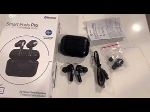 AirPods inspired Earbuds (Pom Smart Pods Pro) Unboxing and Review!