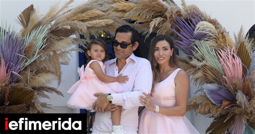 Η Όλγα Φαρμάκη βάφτισε την κόρη της -Μαμά και κόρη με το ίδιο φόρεμα [εικόνες] - iefimerida.gr