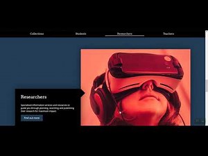 UTAS Library Website for Researchers