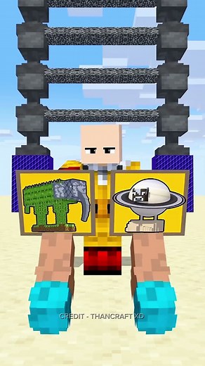 Help Herobrine Choose One To Break The Bedrocks 🤯 #gojo #minecraft #anime #shorts