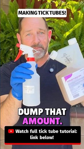 How To Make Tick Tubes = Your FIRST Line of Defense 🕷️⚠️ #ticks #tickcontrol #ticktubes