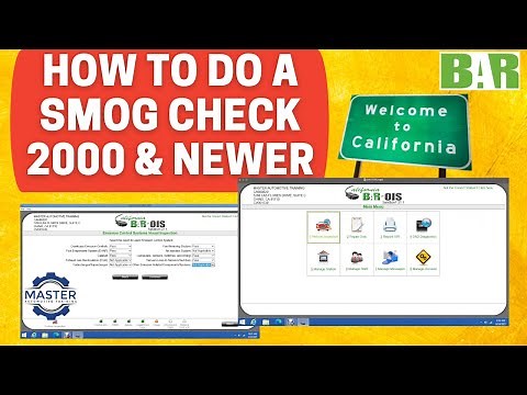[HOW TO] Do a Smog Check 2000 & Newer CA