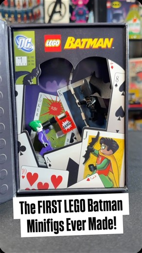 MiniSuperHeroesToday on Instagram: "The FIRST LEGO Batman Minifigs EVER MADE 🤯 * I recently learned that this was given out at SDCC 2005, not 2006. Even cooler! #lego #legobatman #batman #dccomics #rarelego @dcofficial @batman @lego @legodcgame"