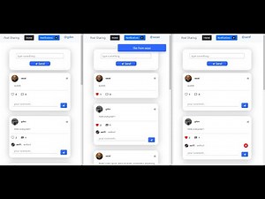 Spring Boot and React - Push Notifications - Server Sent Events - Feed