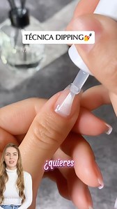 💜TÉCNICA DIPPING💜 #nails #nailart #uñasdecoradas #uñashermosas #uñastutorial #belleza #manicura #beauty #dipping #dippingnails | Uñas uno A