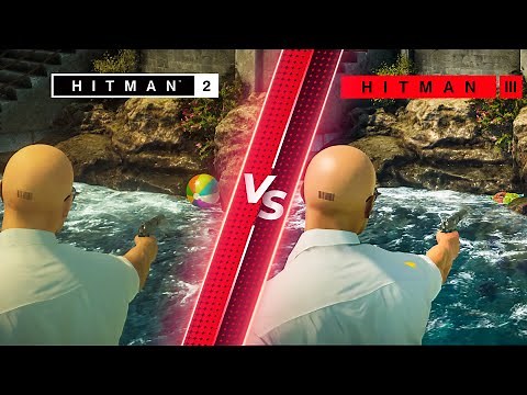 Hitman 3 vs Hitman 2 - Direct Comparison! Attention To Details & Graphics!