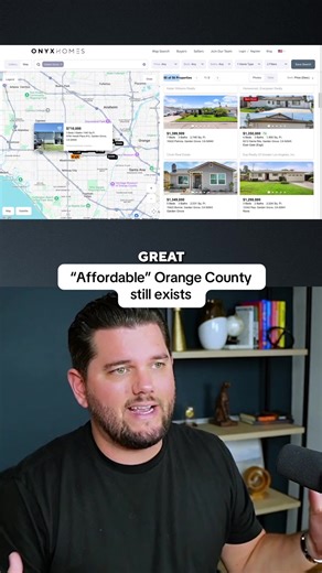 Garden Grove is one of the most overlooked cities in Orange County, especially when you look at location and home prices 👀 When you pull up Garden Grove on the map, you realize how central it really is. You’re positioned perfectly if you commute to Irvine, travel to Los Angeles for work, or want to live in Orange County without paying coastal pricing. What really stands out is affordability. You can still find single-family homes around $1 million, and in some cases even in the mid $800,000s. T