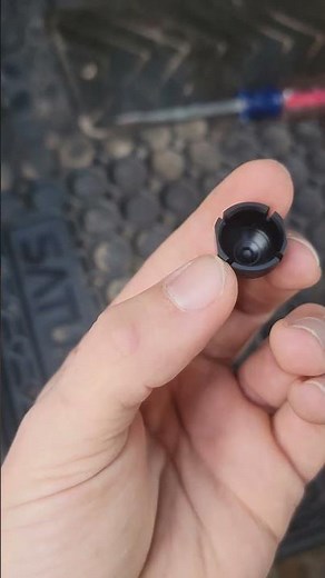 Saturn Ion F23 Clutch Pedal Bushing Side By Side (OEM vs DELRIN UPGRADE)