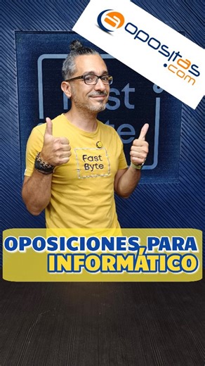 Toni Reboredo • Fast Byte on Instagram: "colaboración con opositas 👌🏻 ¿ 🤔 Buscando nuevos retos 💪🏼 para el2️⃣0️⃣2️⃣6️⃣? ¿ Te gusta la informática y los ordenadores💻? ¿ 😲 Sabías que hay oposiciones para técnico informático 🖥️⁉️ En OPOSITAS.COM encontrarás 🔍 toda la información para poder opositar 📃 a un puesto TAI (Técnico Auxiliar Informático) 🖱️⌨️ y ya podrás trabajar de lo que mas te gusta 😃 @academia_opositas #empleopublico #informatico #oposiciones #buscartrabajo #tonireboredo"