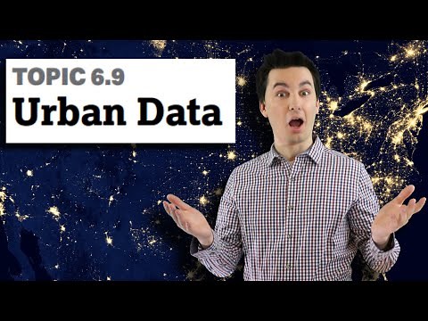Qualitative and Quantitative Data & Urban Geography [AP Human Geography Unit 6 Topic 2] (6.9)