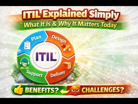 ITIL Explained Simply: What It Is & Why It Matters Today