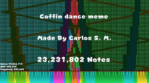 [黑乐谱] Coffin dance meme