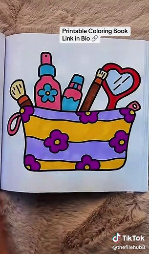 Cute & Cozy Printable Coloring Book for Instant Relaxation