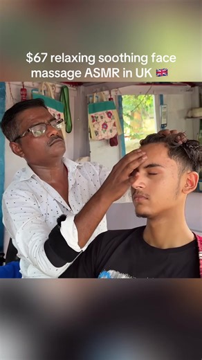 Relaxing Face Massage ASMR for Soothing Skin Treatment