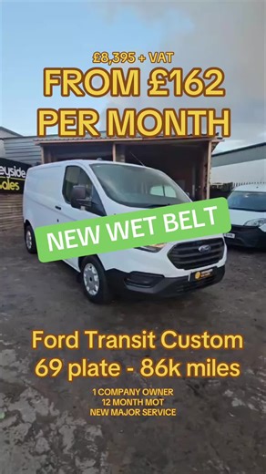 Affordable Ford Transit Custom for Sale