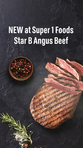 69K views | Introducing Star B — aged, curated, perfected to deliver the rich flavor you deserve. | Super 1 Foods | Facebook