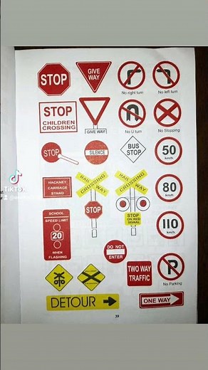 Jamaica road code signs