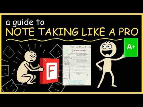 taking notes like the top 1% students is easy, actually