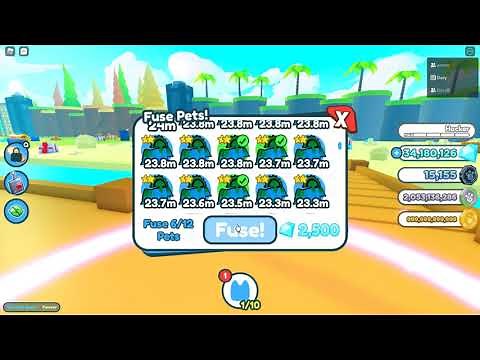 fusing recipes for golden happy computer that i found | pet simulator x tech world update