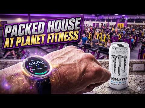 Retatrutide Vlog: Packed Planet Fitness, Back & Biceps (Day 88)