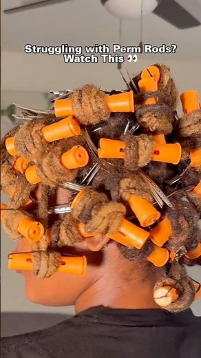 How How to Install Perm Rods on Locs👀✨| Beginner-Friendly #locs #tutorial