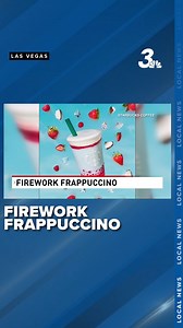 Starting tomorrow, you can celebrate the Fourth of July with a festive Starbucks drink: the new Firework Frappuccino. Starbucks describes this drink, which features red, white, and blue layers, as a "tangy-sweet drink." It is made by blending a summer-berry refresher with coconut milk and pouring it over raspberry-flavored pearls. To top it off, a swirl of strawberry puree and vanilla sweet cream cold foam is added. This special drink will be available from tomorrow until July 7th. Are you tryin