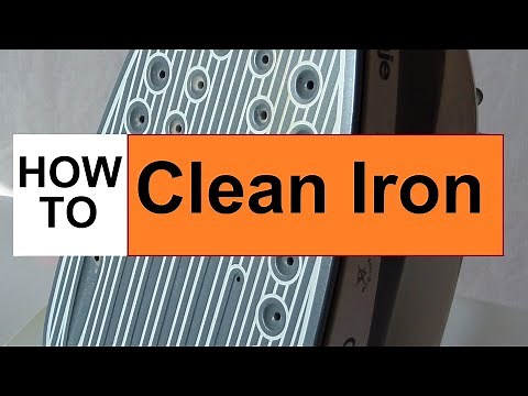How to Clean an Iron with Iron Cleaner Stick
