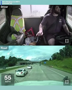 6.7M views · 8K reactions | CAUGHT ON CAMERA: Dashcam video captured the moment a car lost control on a North Carolina interstate after hitting a guardrail, then rolled and crashed into vehicles in the opposite lanes. | Live 5 News | Facebook