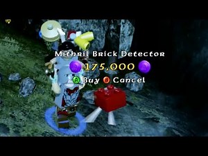 LEGO The Hobbit - Mithril Brick Detector Red Brick Location