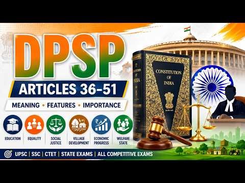 Directive Principles of State Policy|Meaning Features & Importance Articles36–51|Abhishek Sinsinwar