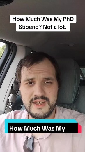 My stipend during my PhD at @Indiana University was 15,500. This was from 2017-2021. I really urge PhDs to discuss the financial aspect of the academic life more often with other PhDs and master's students. Unionizing makes the most sense as a solution. #phds #indianauniversity #academia #uninons #gradstudentlife #gradstudentsoftiktok #indianauniversitybloomington