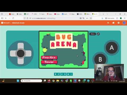 AI Bug Arena AI 01 Random Video Games MakeCode Arcade Active Recess IES Monterroso AIDARAC