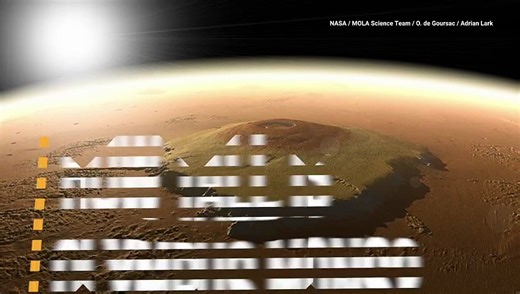 Move over, Everest: This Martian mountain is the tallest in the solar system