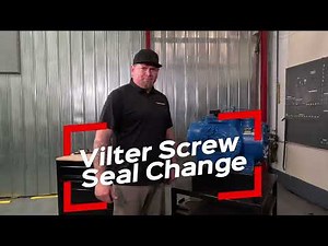 Vilter Screw compressor seal change