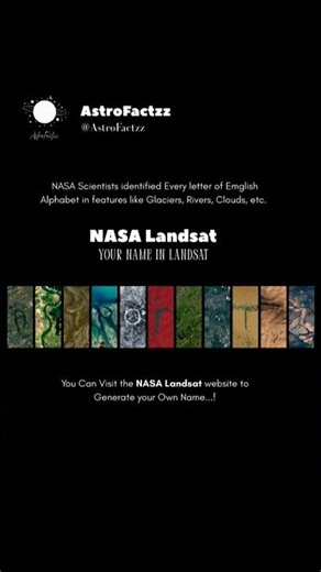 How to Write Your Name Using NASA Satellites! 🌍🛰