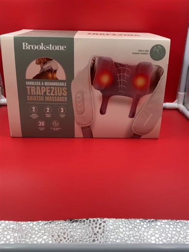Brookstone Trapezius Shiatsu Massager