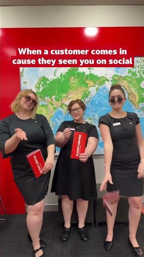 When someone recognises you from social media!