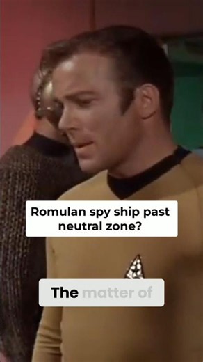 TRESPASSING ALERT: Kirk Accused of Breaking Treaties! #shorts
