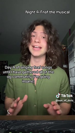 Hardest one yet lol Day 4 of singing fnaf songs until I have gathered all of the og community #fnaf #fivenightsatfreddys #fyp #nostalgia #childhood