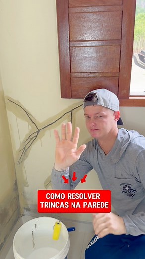 23K views · 265 reactions | Como resolver problemas de trincas na parede da sua casa #dicas #obra #pedreiro #casa #construção #dica #obras #reforma | Welliton pedreiro | Facebook