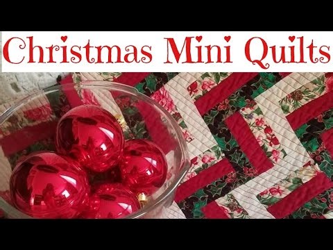 Christmas Mini Quilts (11/30/24)