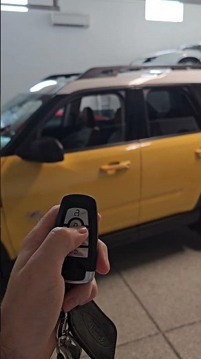 Use Your Key Fob To Roll Windows Up/Down : 2023 Ford Bronco Sport Heritage Limited