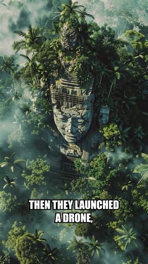 Lidar Scan Reveals a Massive Sphinx Like Structure Hidden Under the Amazon Canopy