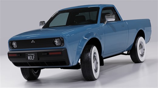 Alpha Motors Renders A Back-To-Basics Electric Pickup With JDM Retro Vibes | Carscoops