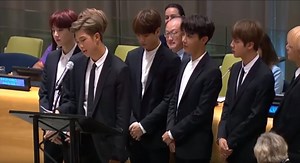 BTS faz discurso na Assembleia Geral da ONU, em Nova York