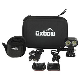 Oxbow Voyager Helmet Lights in Action