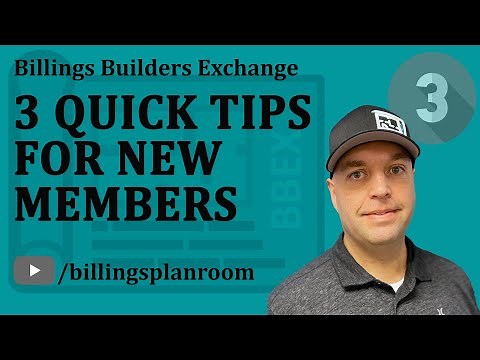 3 Tips for New Members of Builders Exchange.