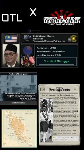 (Malaysia) The End of Emergency – TNO Custom Canon Super Event #tno #superevent #hoi4 #malaya #canon