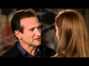 Bicentennial Man: Andrew asks Portia for a "quick" kiss.